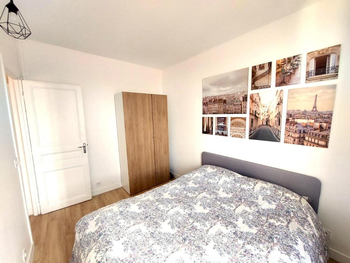 Superbe 2 Pieces Renove Et Calme Apartment Aubervilliers Luaran gambar